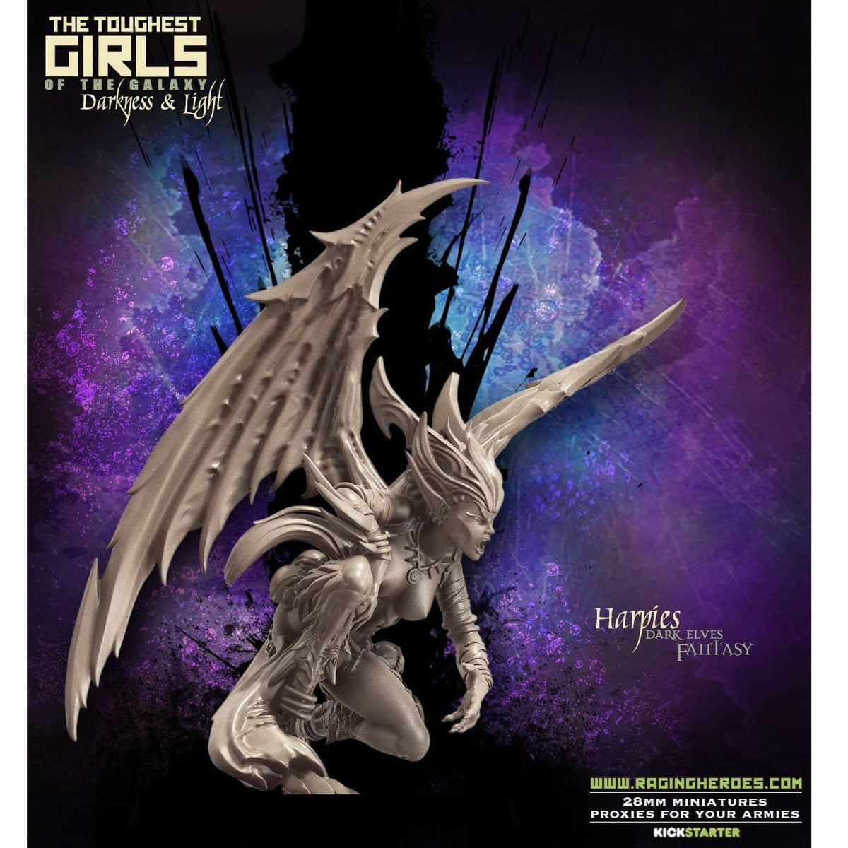 Harpies - Command Group (DE - F) - Raging Heroes