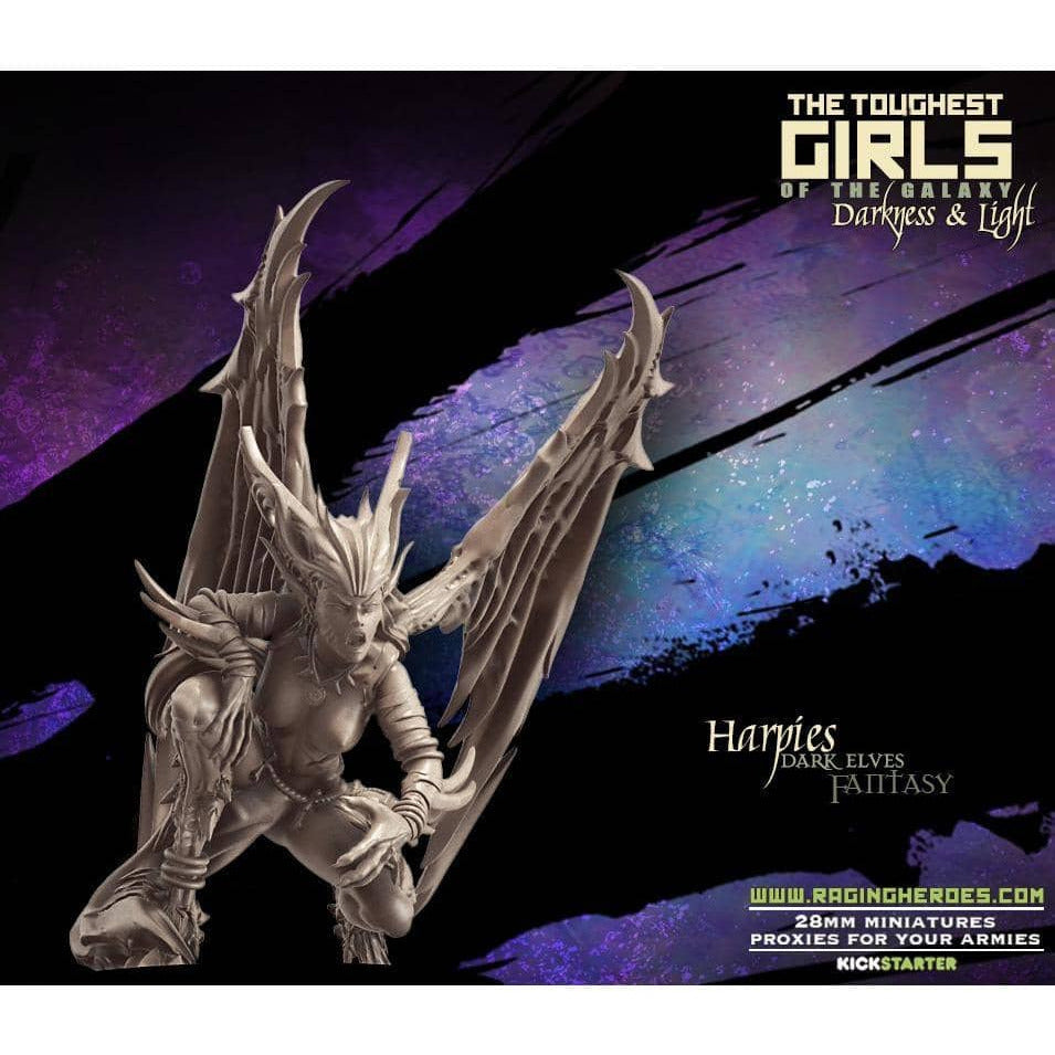 Harpies - Command Group (DE - F) - Raging Heroes