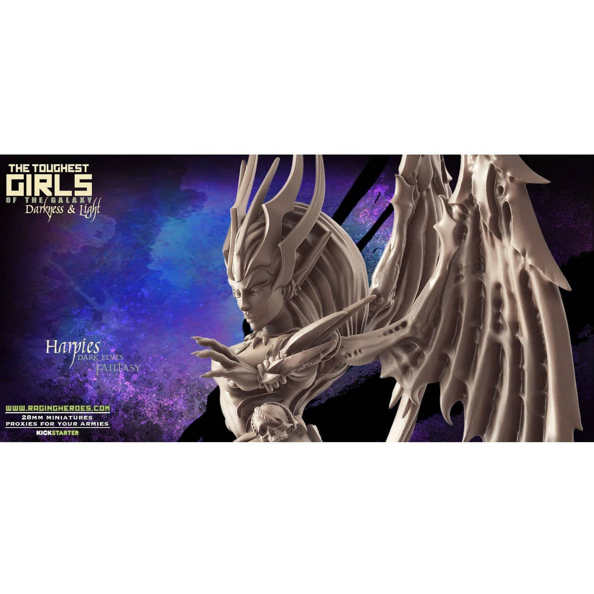 Harpies - Command Group (DE - F) - Raging Heroes