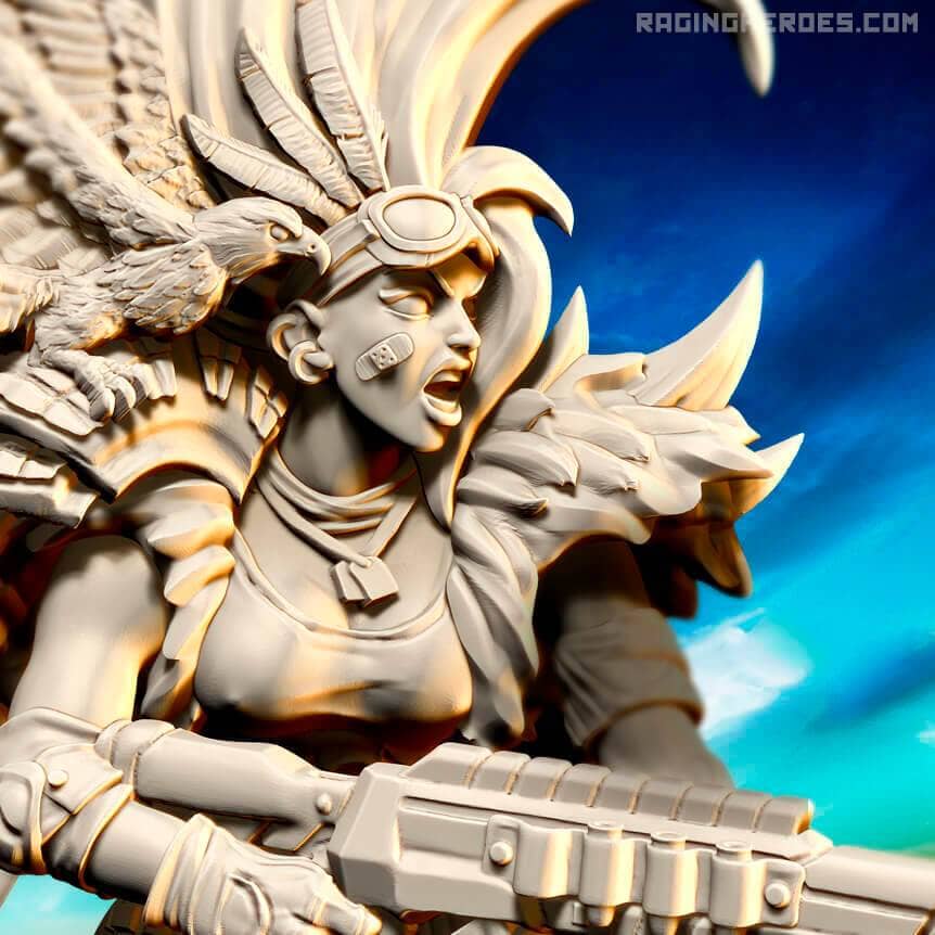 Hawk Eye (HJ - JB) - Raging Heroes