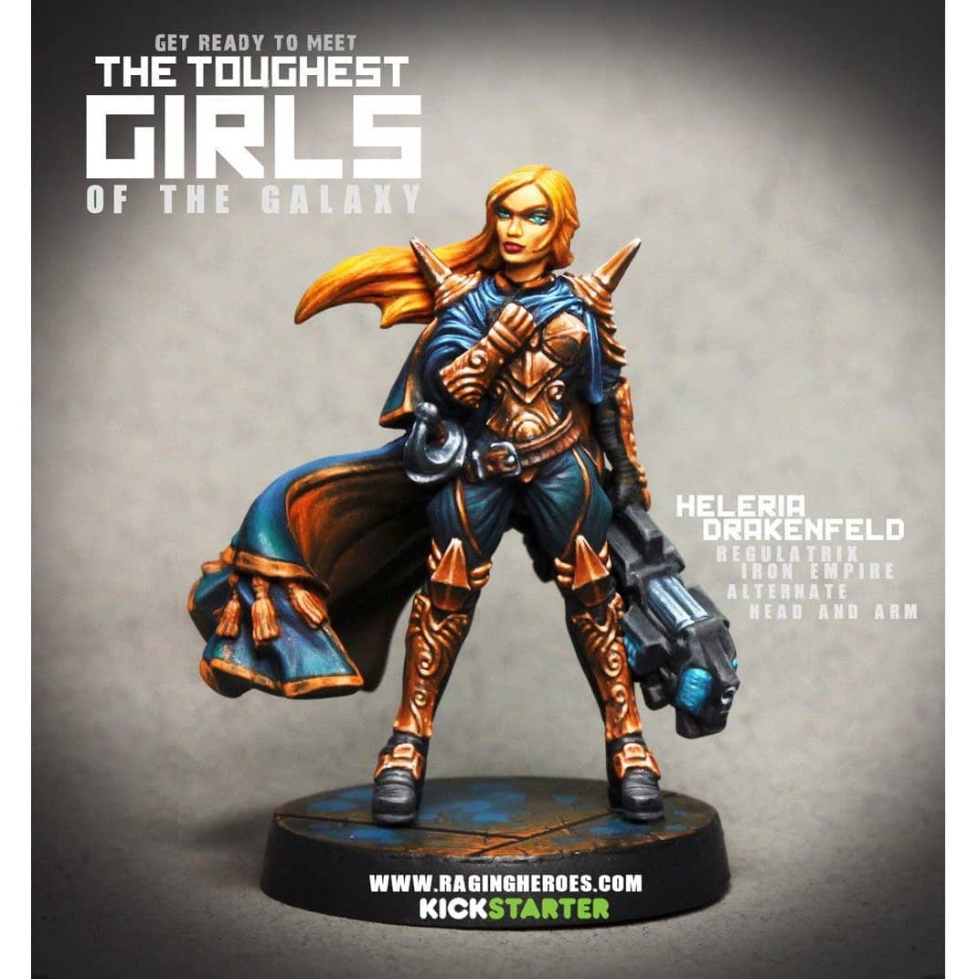 Heleria Drakenfeld, Regulatrix (IE) - Raging Heroes