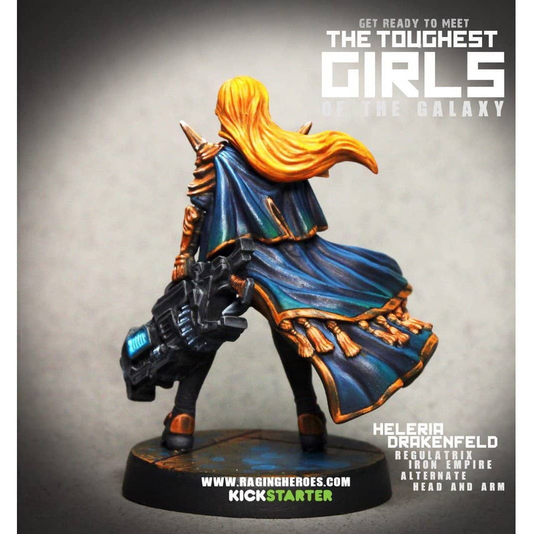 Heleria Drakenfeld, Regulatrix (IE) - Raging Heroes