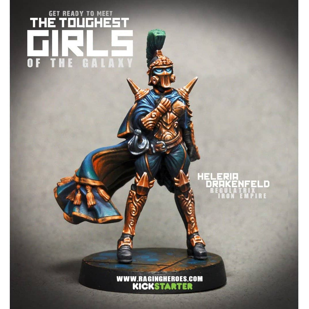 Heleria Drakenfeld, Regulatrix (IE) - Raging Heroes