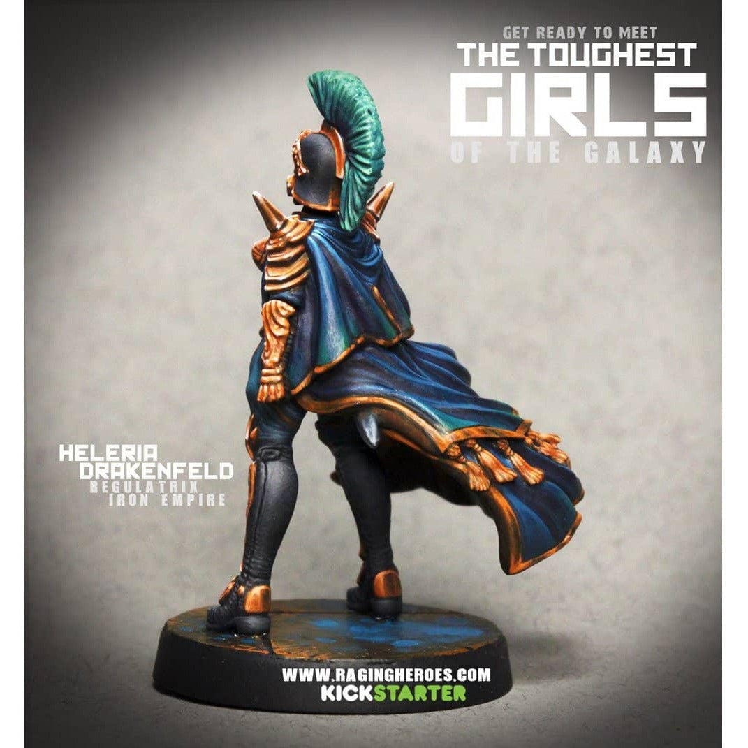 Heleria Drakenfeld, Regulatrix (IE) - Raging Heroes
