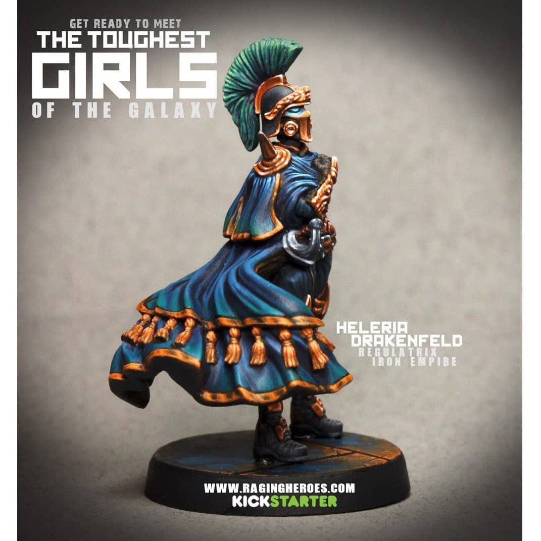 Heleria Drakenfeld, Regulatrix (IE) - Raging Heroes