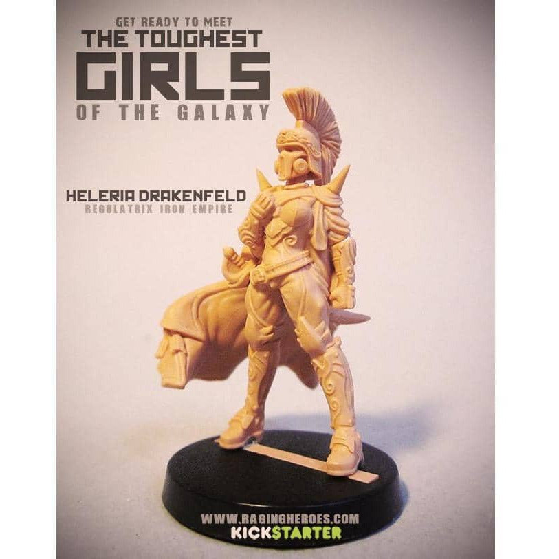 Heleria Drakenfeld, Regulatrix (IE) - Raging Heroes