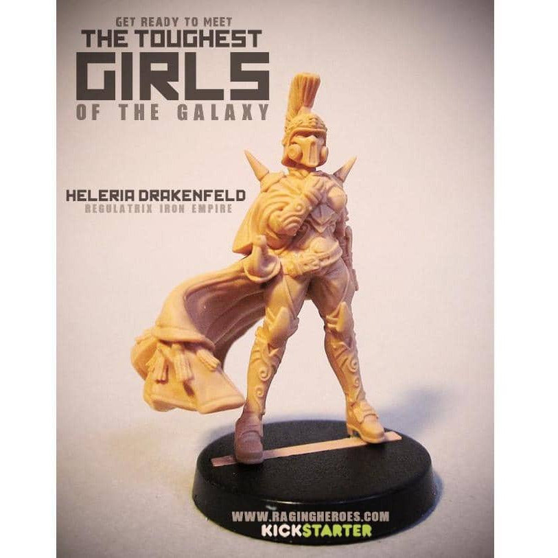 Heleria Drakenfeld, Regulatrix (IE) - Raging Heroes