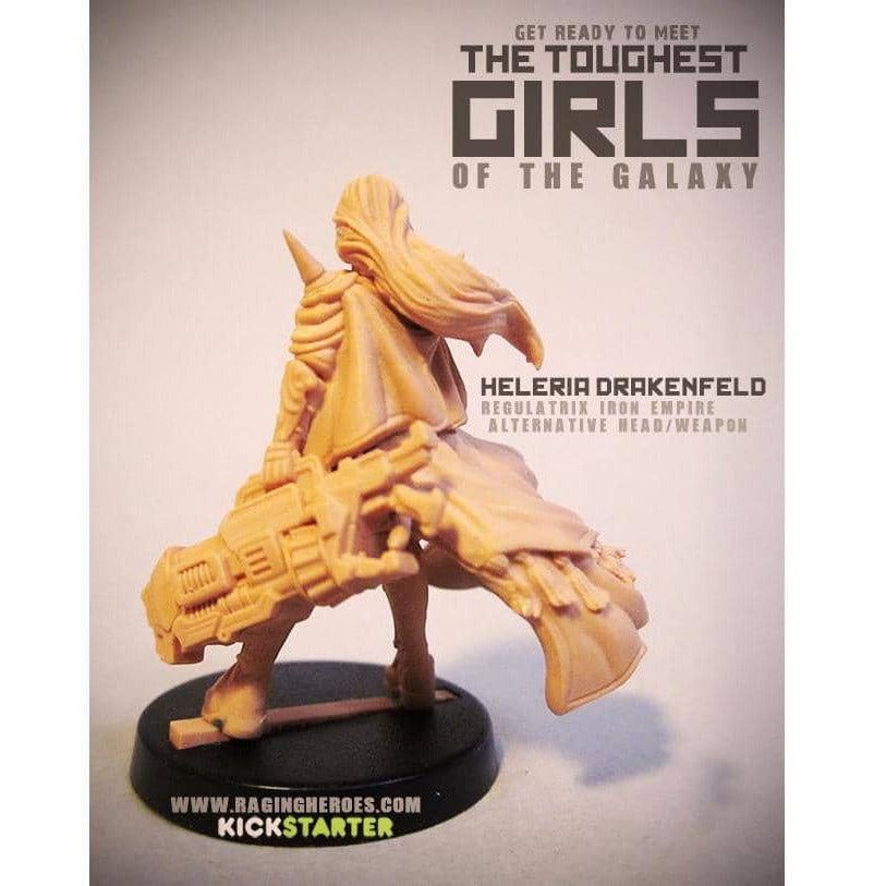 Heleria Drakenfeld, Regulatrix (IE) - Raging Heroes