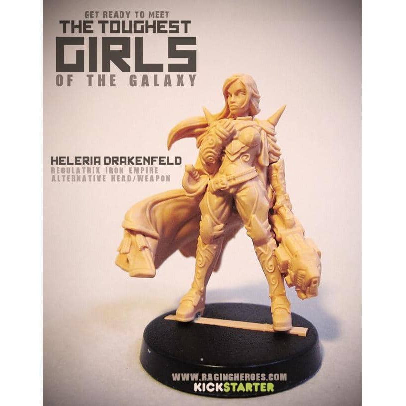 Heleria Drakenfeld, Regulatrix (IE) - Raging Heroes
