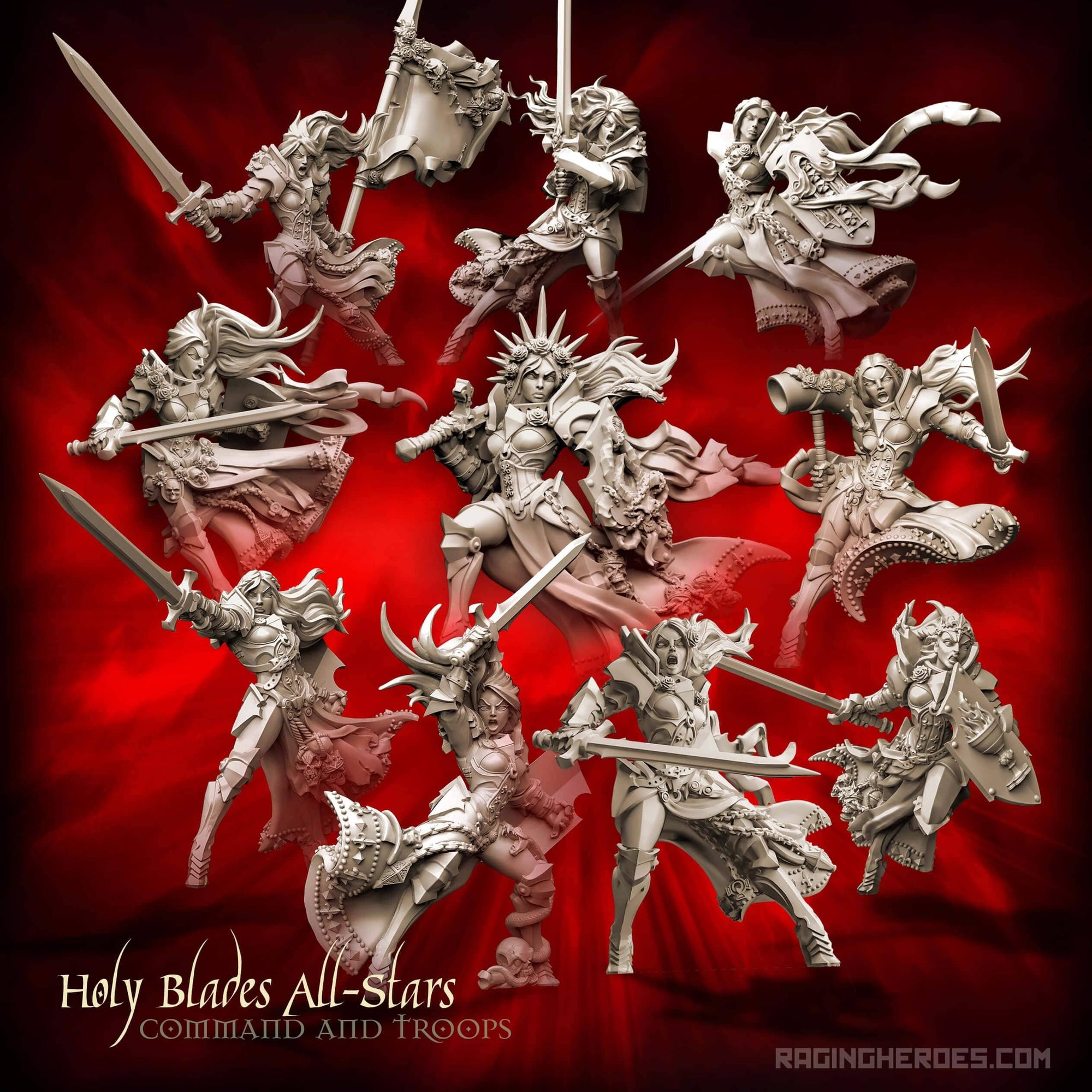 Holy Blades All -Stars - ทั้งหมด 10! (Soto - F)