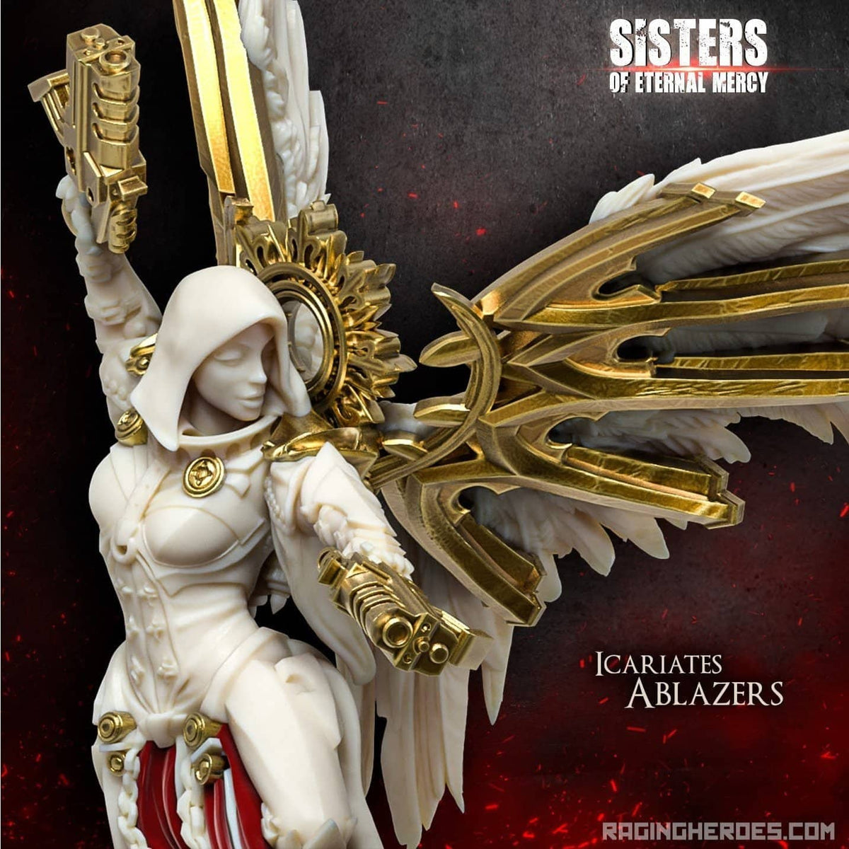 Icariates Ablazers Command Group (Sisters - SF) - Raging Heroes