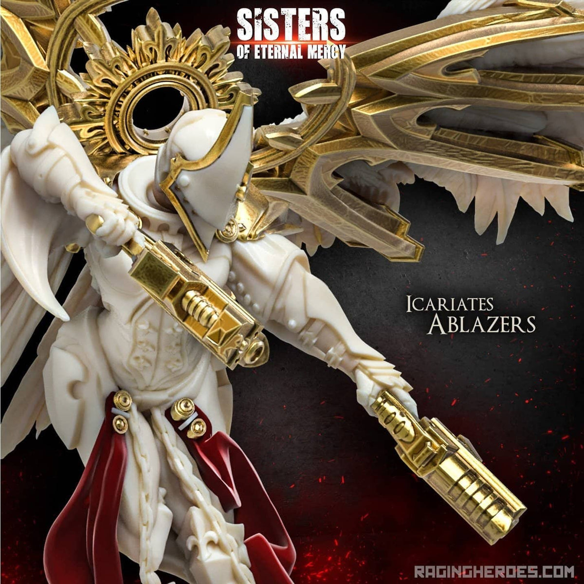 Icariates Ablazers Command Group (Sisters - SF) - Raging Heroes