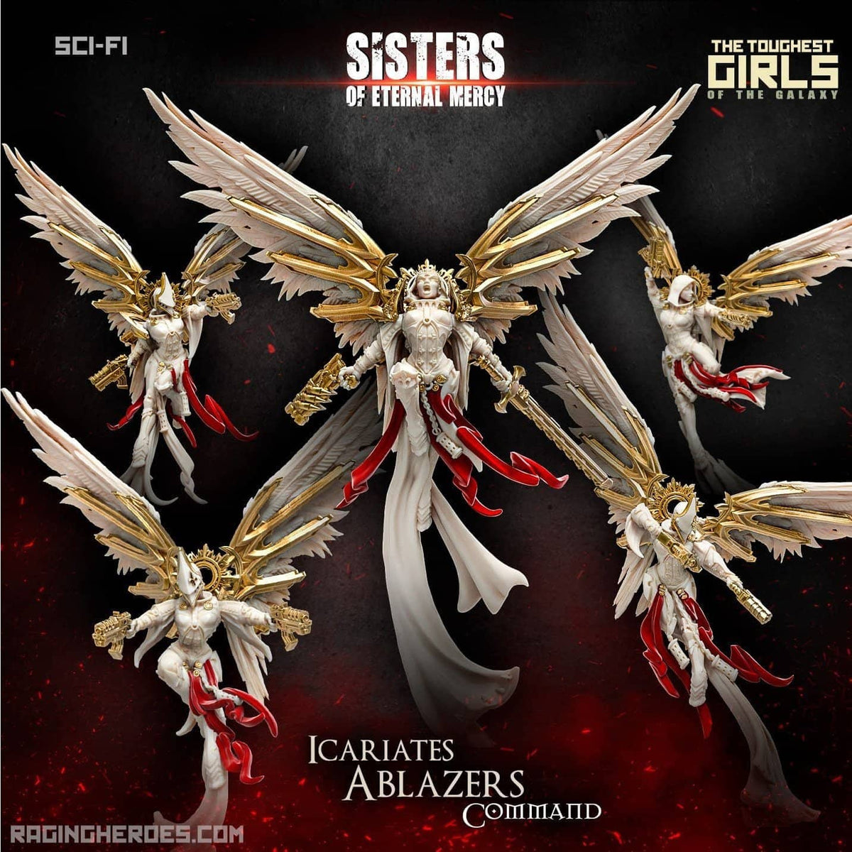 Heavy Fire Packs (Sisters - SF) - Raging Heroes