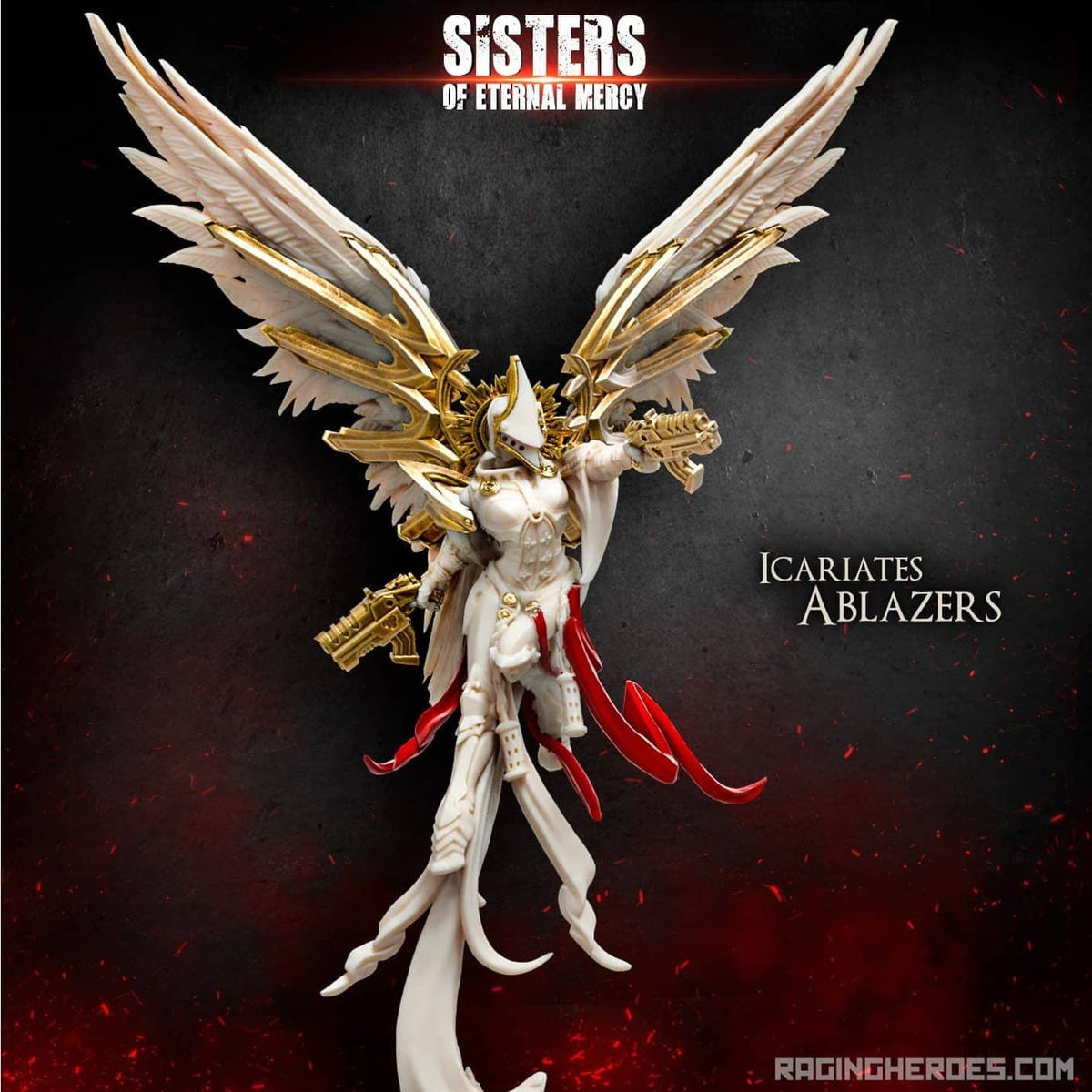 Icariates Ablazers Command Group (Sisters - SF) - Raging Heroes