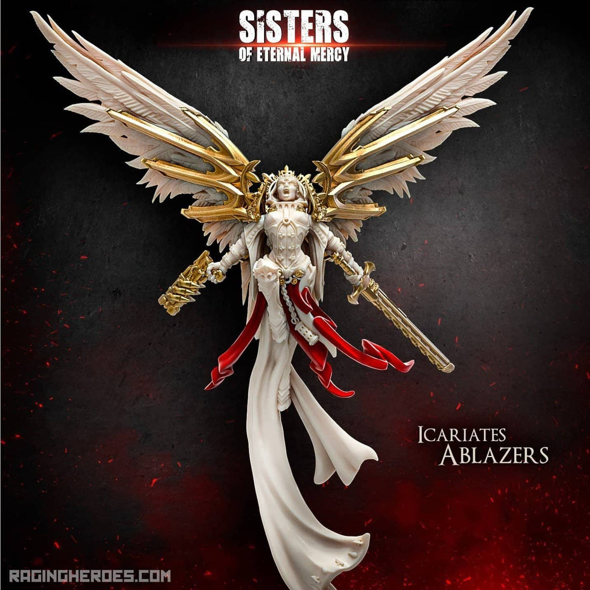 Heavy Fire Pack With Ablazers (Sisters - SF) - Raging Heroes