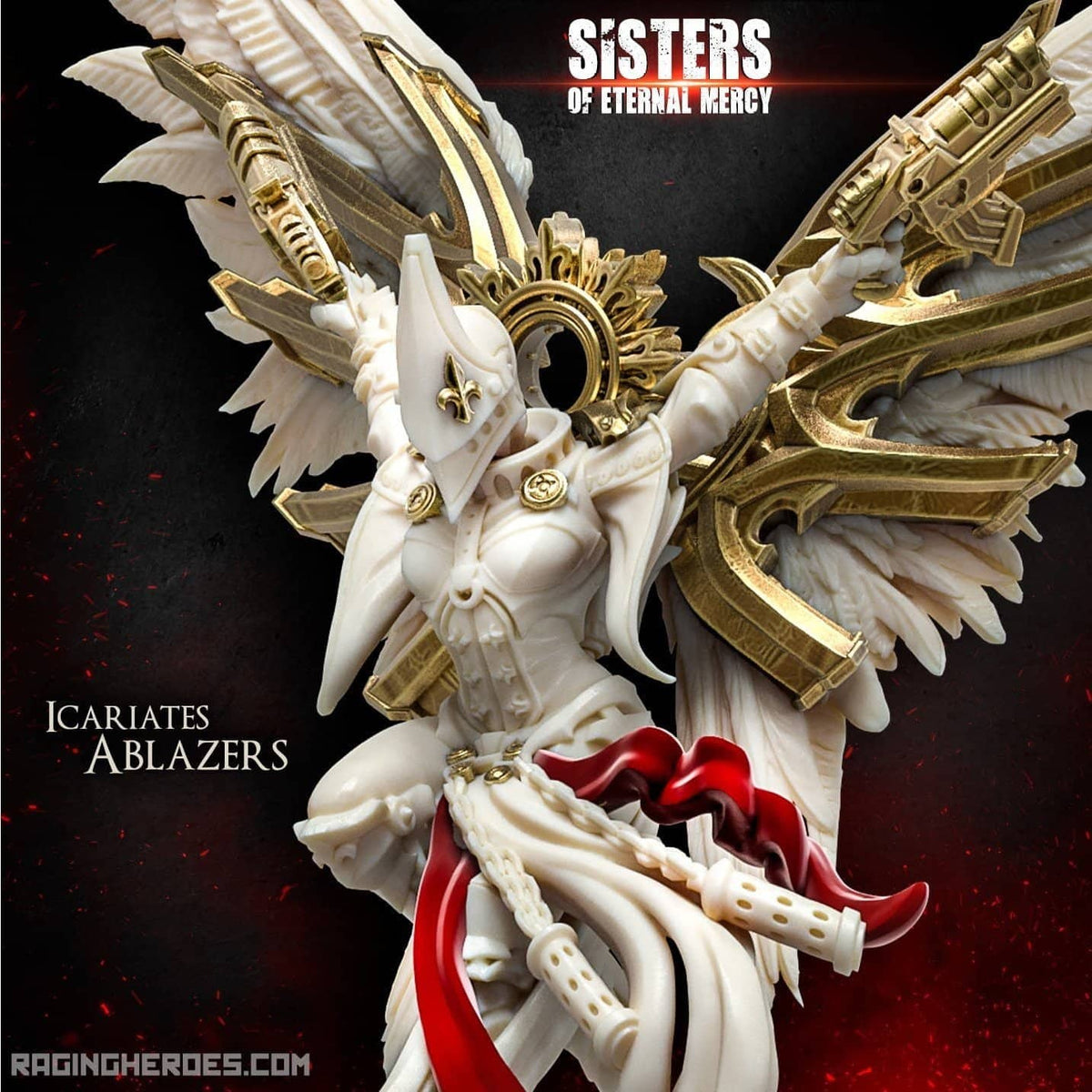 Heavy Fire Pack With Ablazers (Sisters - SF) - Raging Heroes