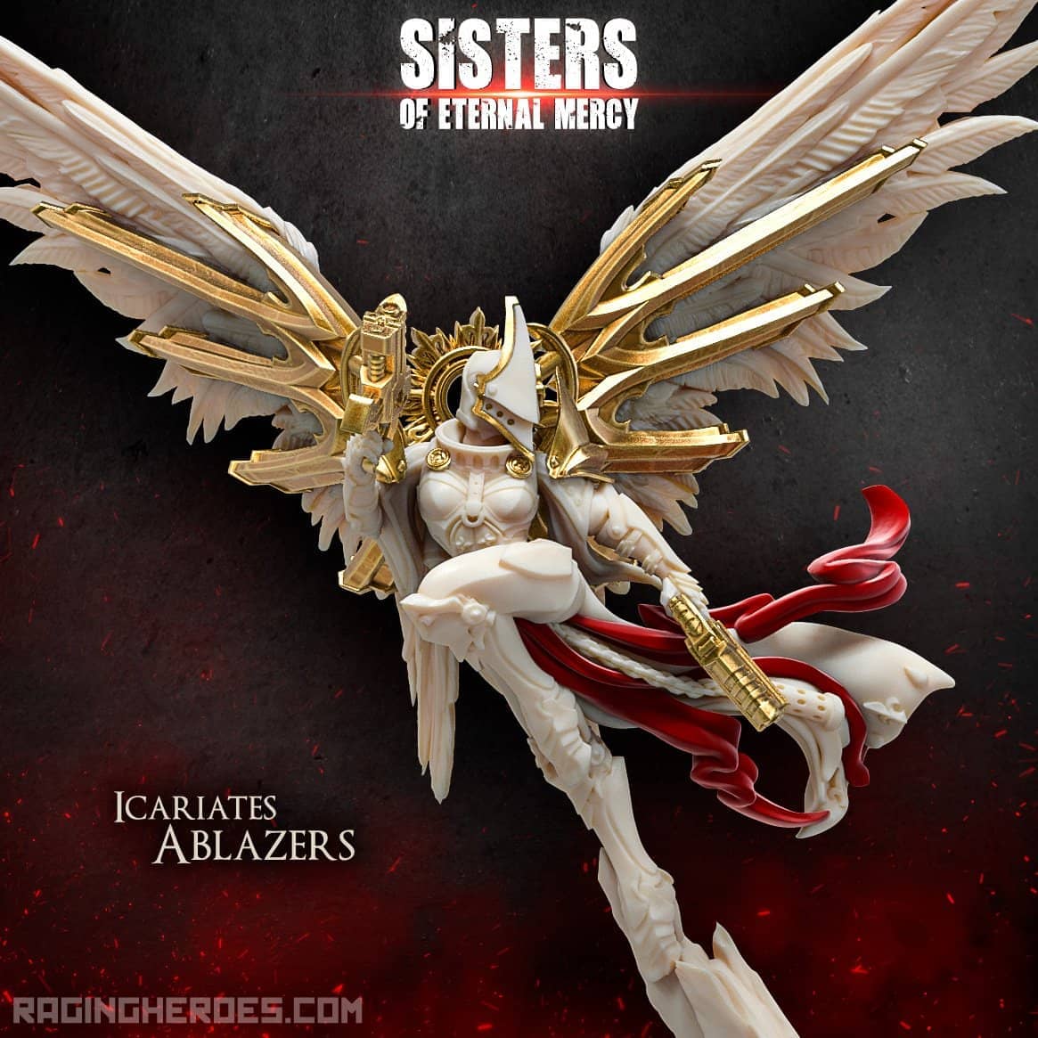 Icariates Ablazers Troops (Sisters - SF) - Raging Heroes