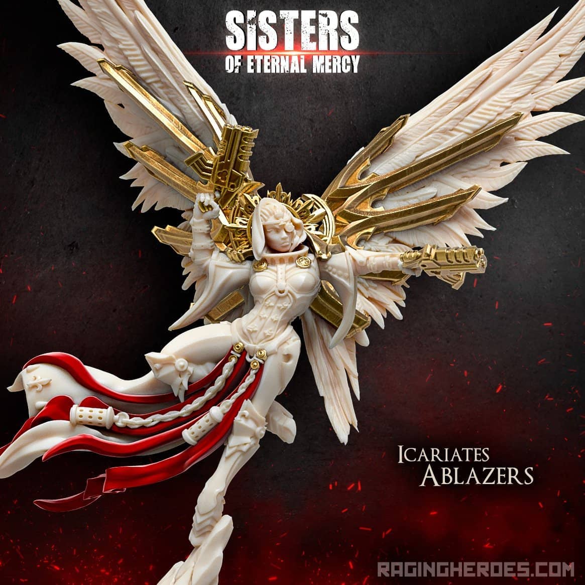 Icariates Ablazers Pack (Sisters - SF) - Raging Heroes