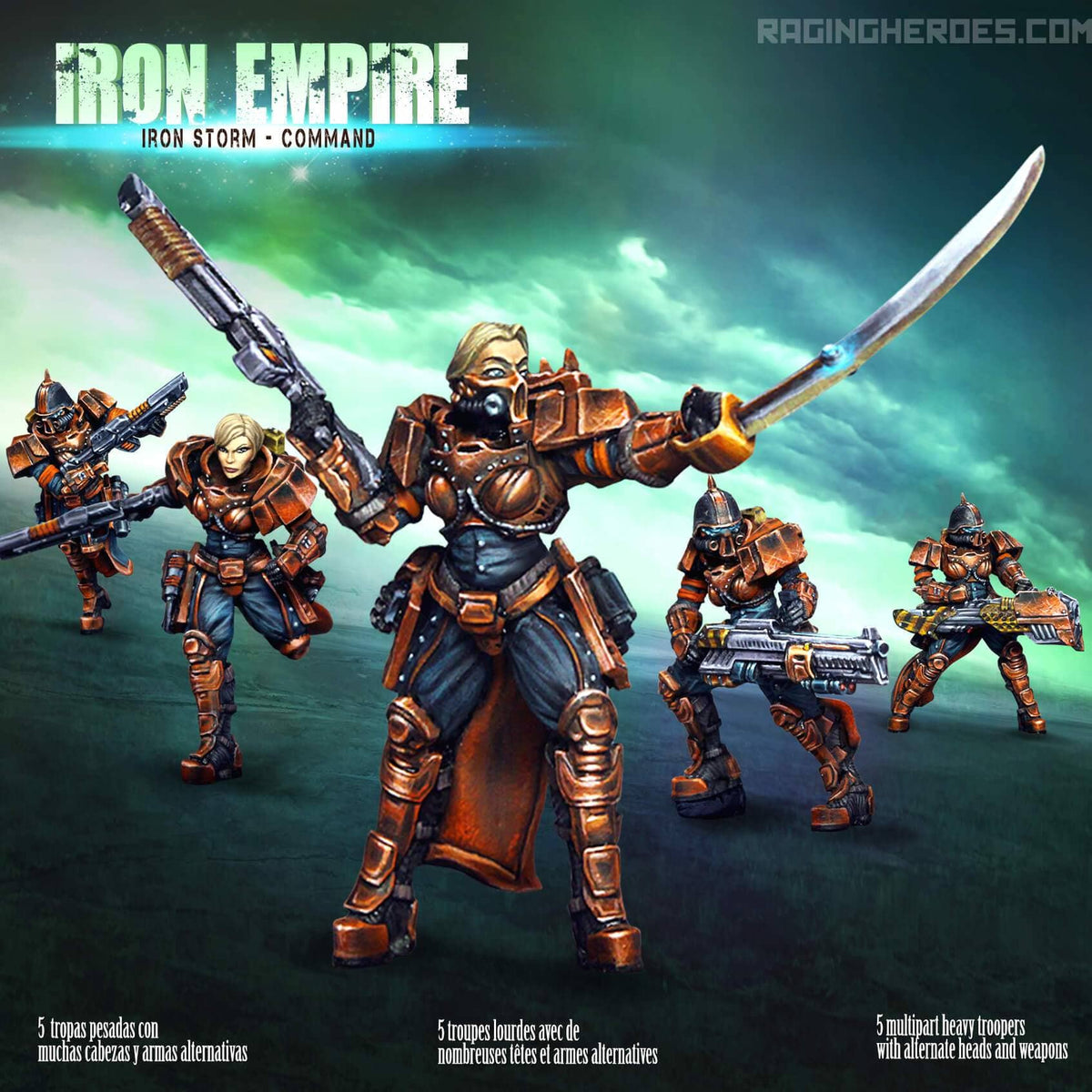 Iron Storm - Command (IE) - Raging Heroes