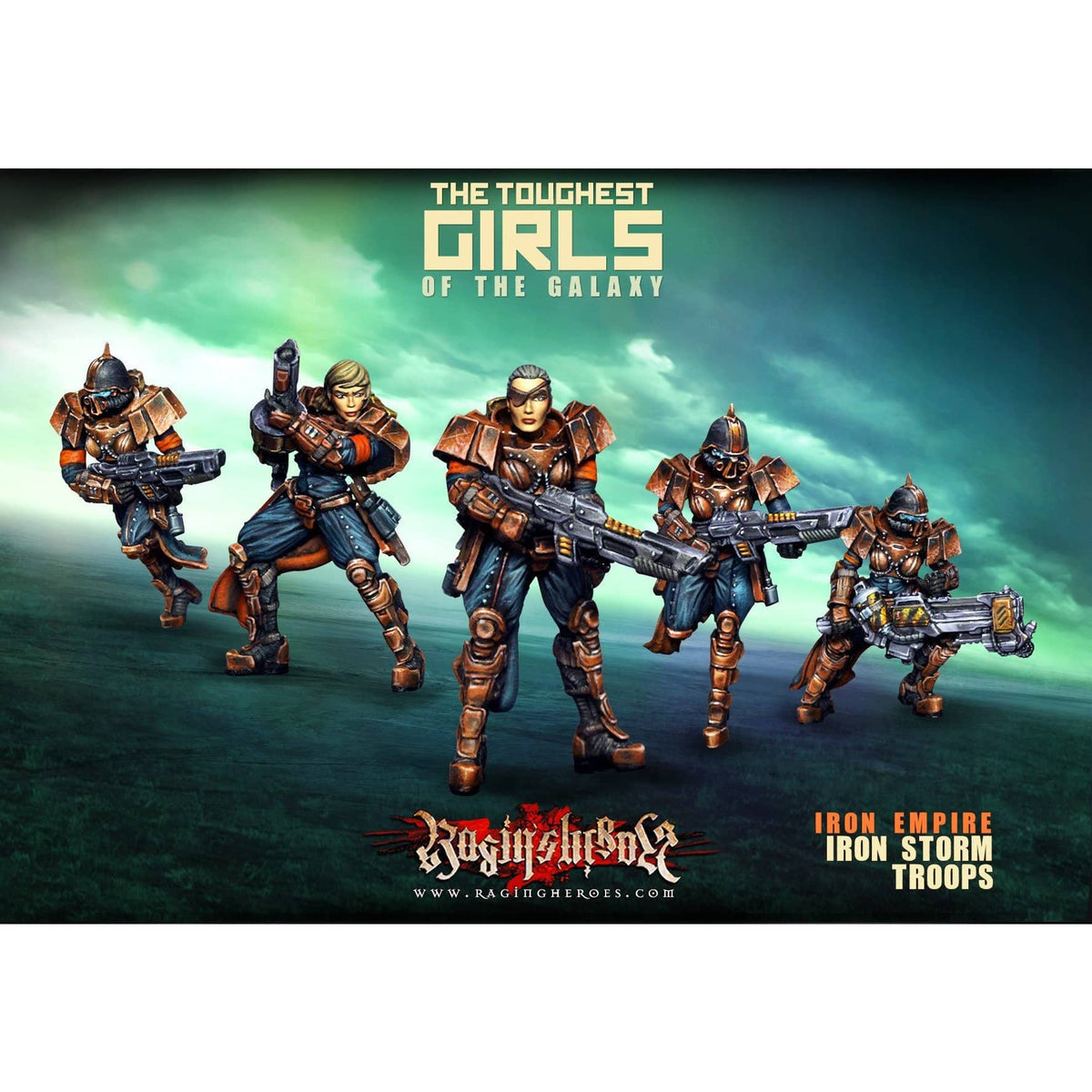 WINTER PACK - Iron Empire : von Stroheim&#39;s Strike Force - Raging Heroes