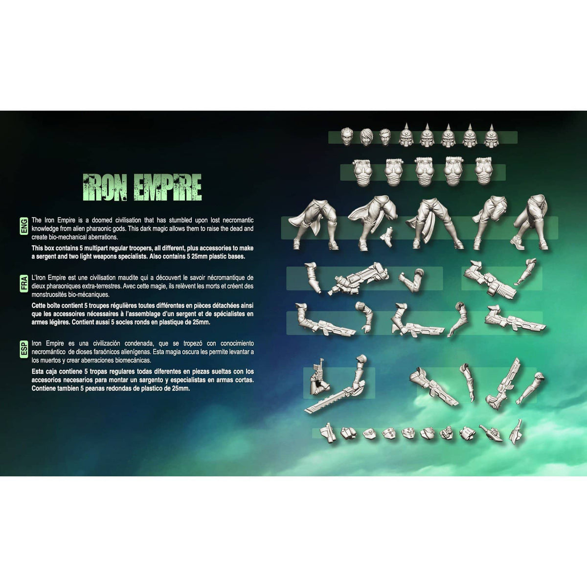 WINTER PACK - Iron Empire : Krüger&#39;s Gambit - Raging Heroes