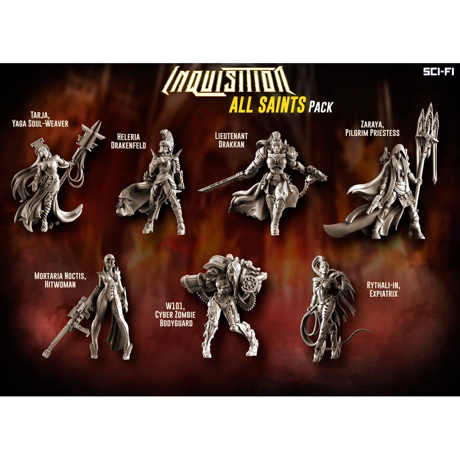 Inquisición All Saints Pack (Mixed - SF)