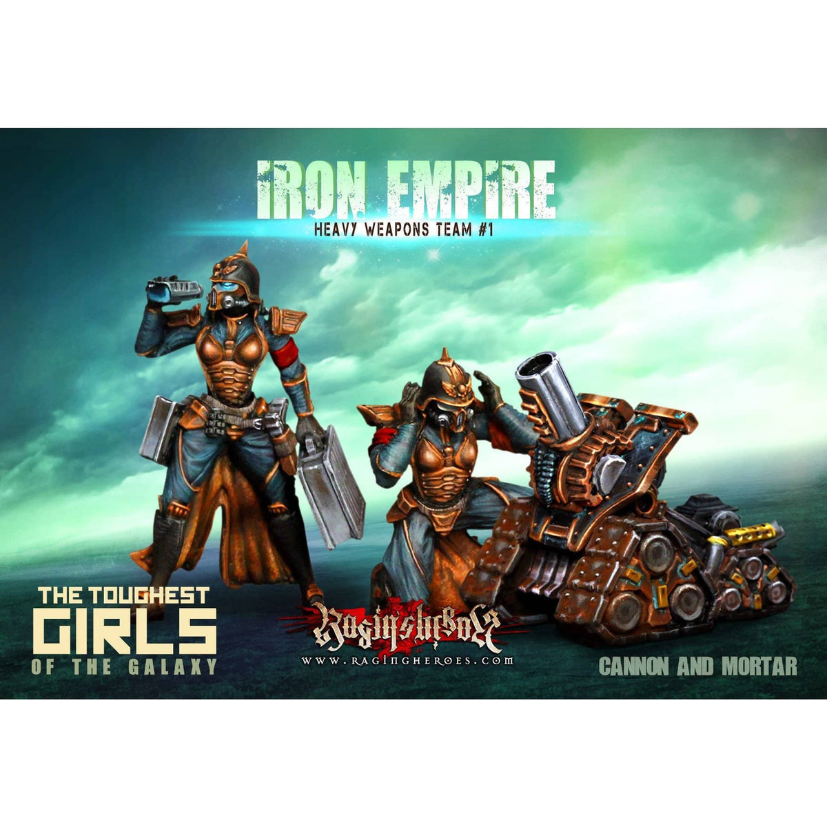 Iron Empire Heavy Weapons Team #01 (IE) - Raging Heroes