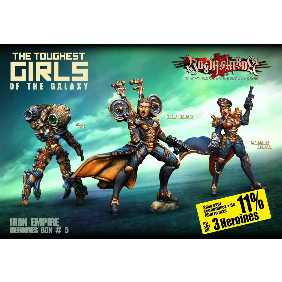 Heroines Box Iron Empire 5 - Raging Heroes