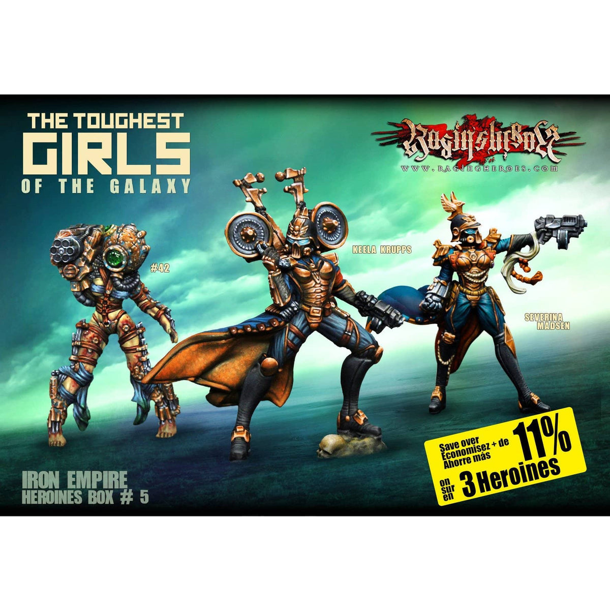Heroines Box Iron Empire 5 - Raging Heroes