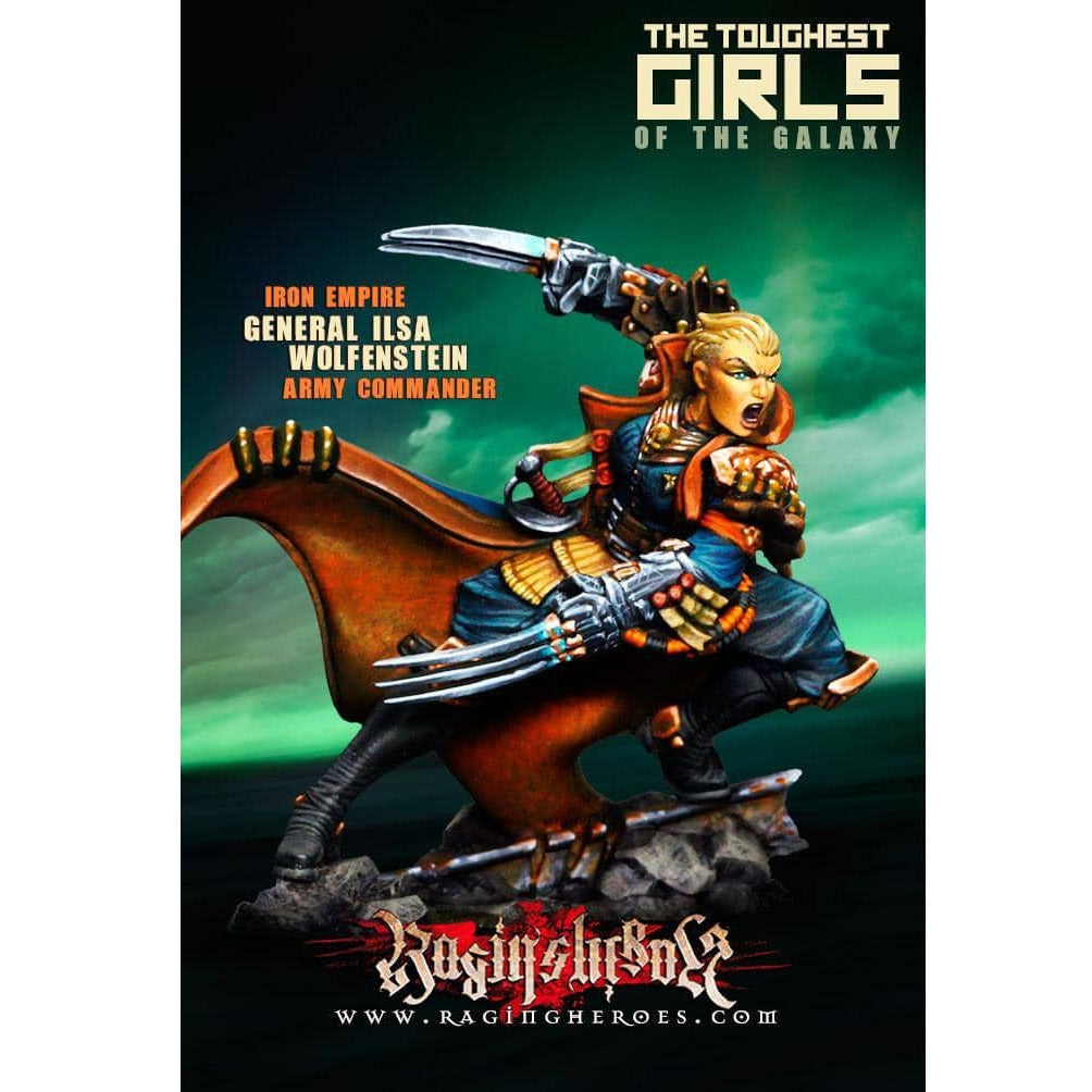 General Ilsa Wolfenstein, Army Commander (IE) - Raging Heroes