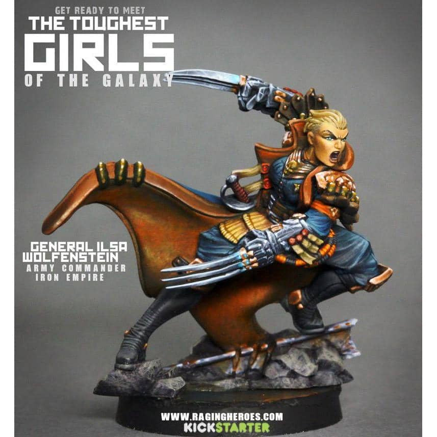 General Ilsa Wolfenstein, Army Commander (IE) - Raging Heroes