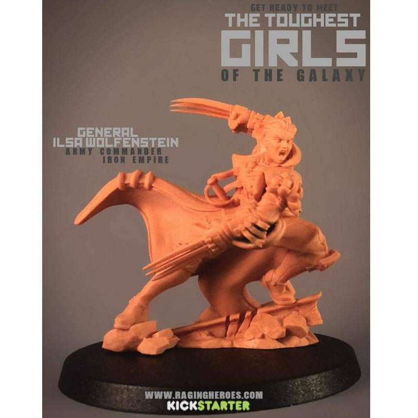General Ilsa Wolfenstein, Army Commander (IE) - Raging Heroes