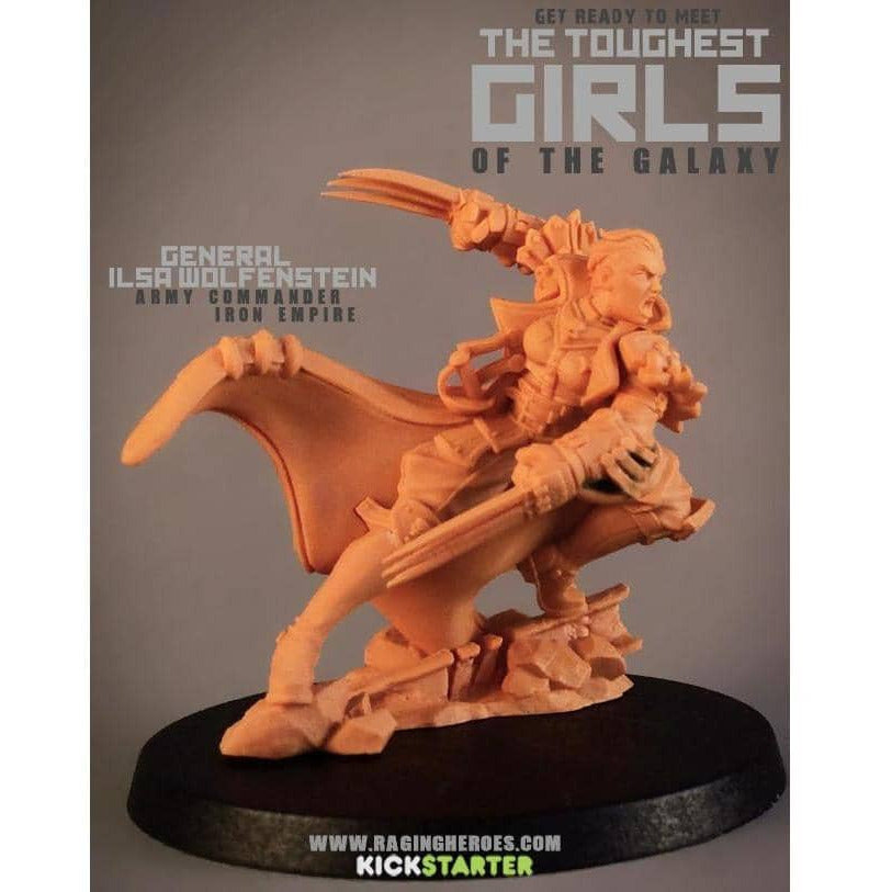 General Ilsa Wolfenstein, Army Commander (IE) - Raging Heroes
