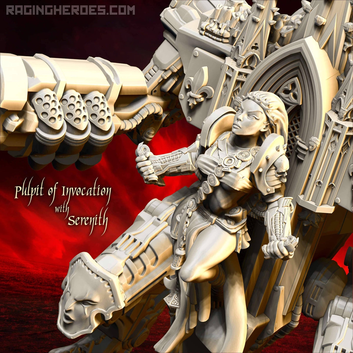 Serenith on the Pulpit of Invocation (SoEM - SF) - Raging Heroes