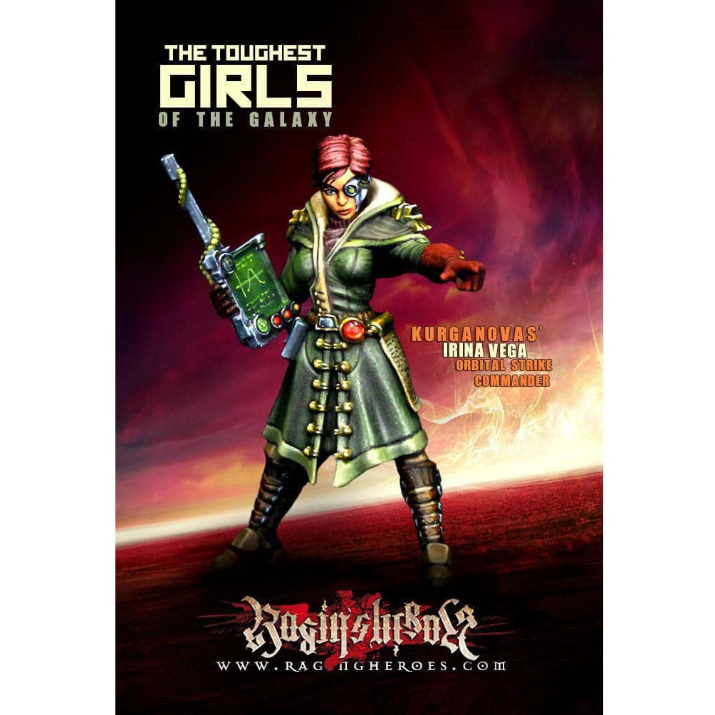 Irina Vega, Orbital Strike Commander (Adviser) (KST) - Raging Heroes
