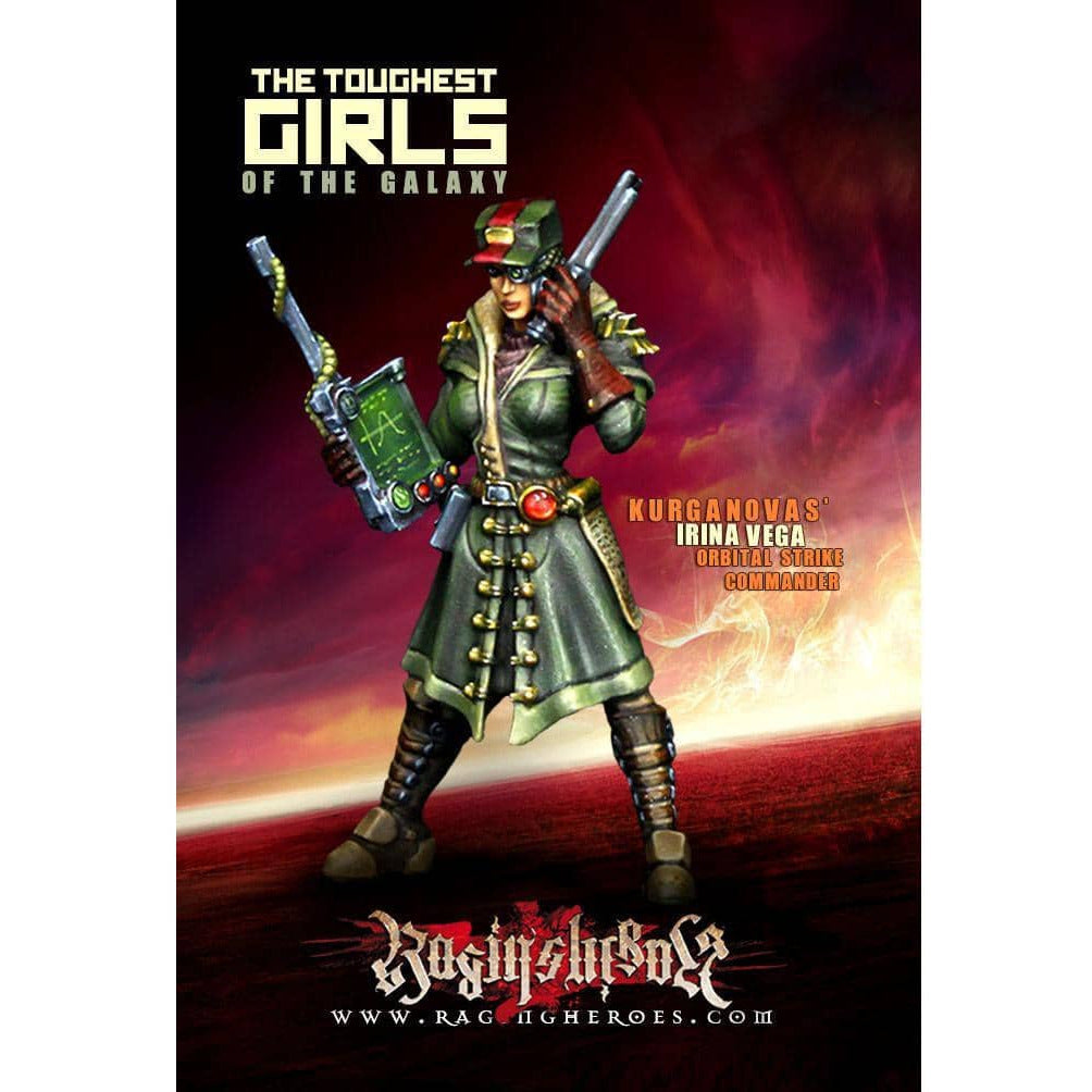 Irina Vega, Orbital Strike Commander (Adviser) (KST) - Raging Heroes