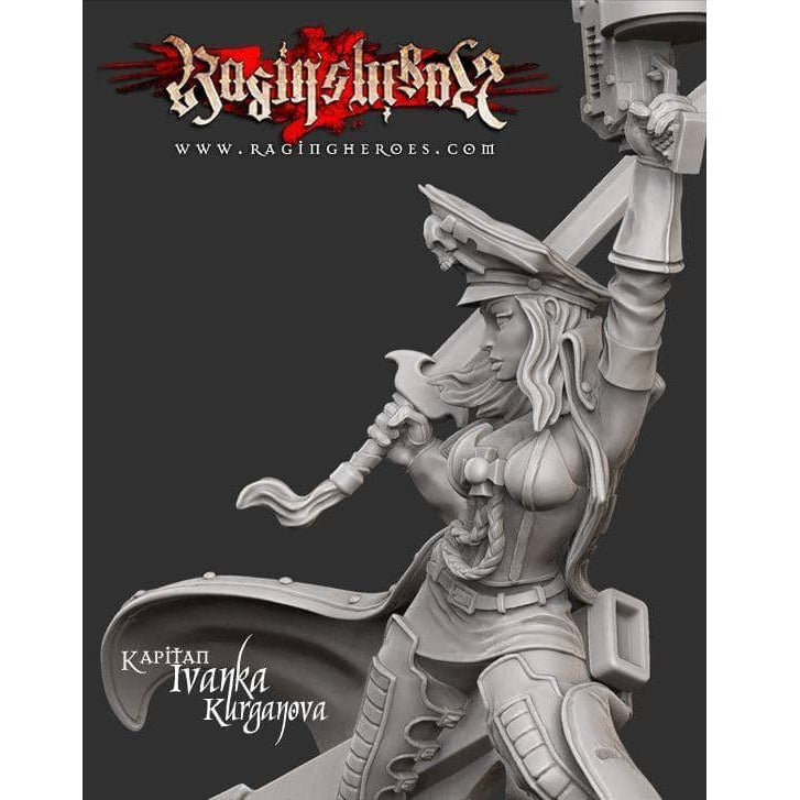 Kapitan Ivanka Kurganova (28mm) - Raging Heroes
