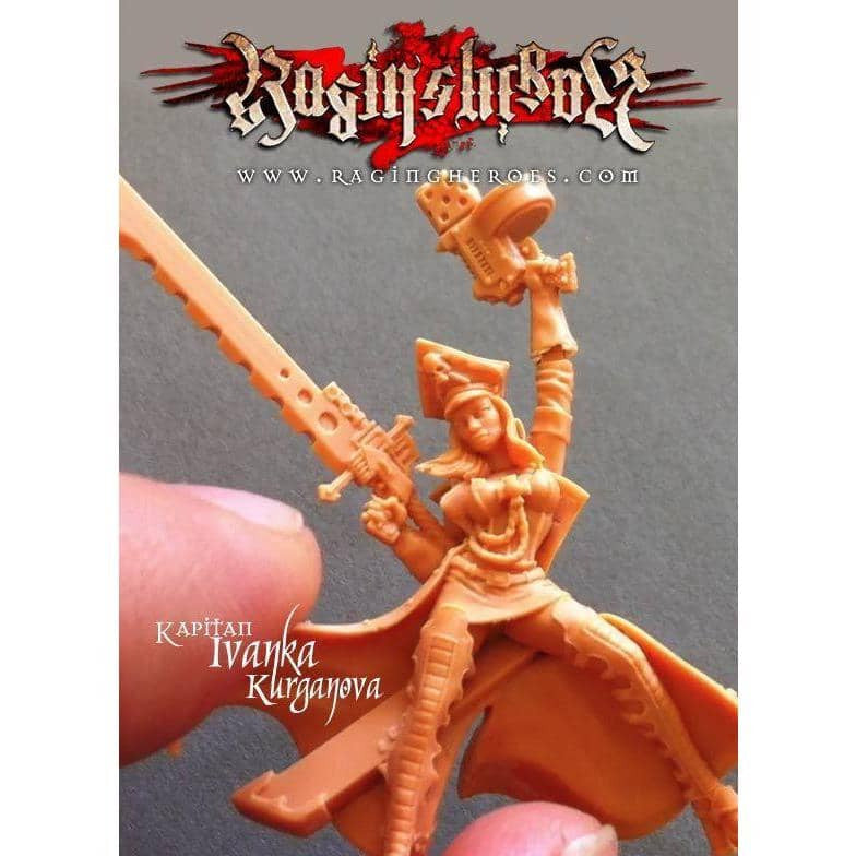 Kapitan Ivanka Kurganova (28mm) - Raging Heroes