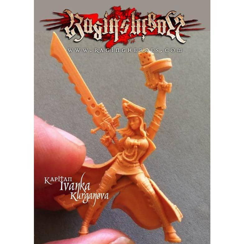 Kapitan Ivanka Kurganova (28mm) - Raging Heroes