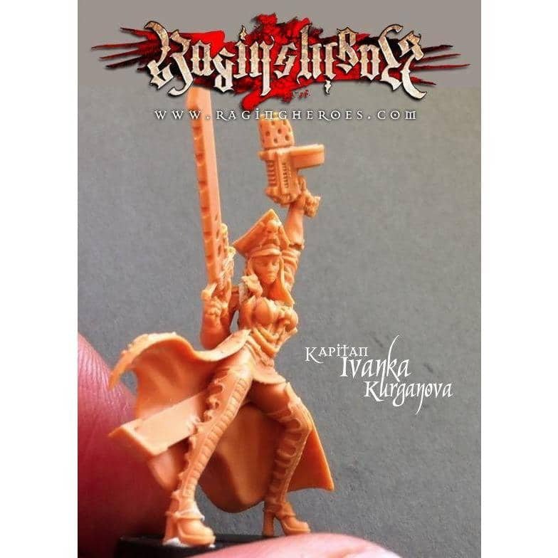 Kapitan Ivanka Kurganova (28mm) - Raging Heroes