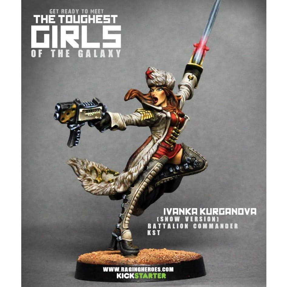 Ivanka Kurganova (Snow Version), Battalion Commander (KST) - Raging Heroes