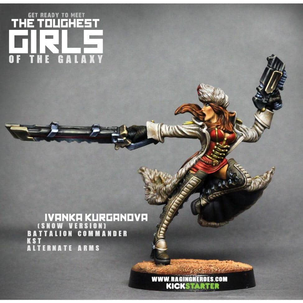 Ivanka Kurganova (Snow Version), Battalion Commander (KST) - Raging Heroes