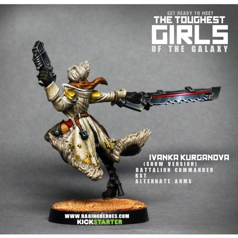 Ivanka Kurganova (Snow Version), Battalion Commander (KST) - Raging Heroes