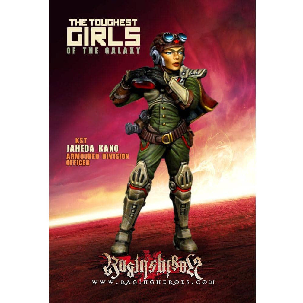 Jaheda Kano, Armoured Division Officer (KST) - Raging Heroes