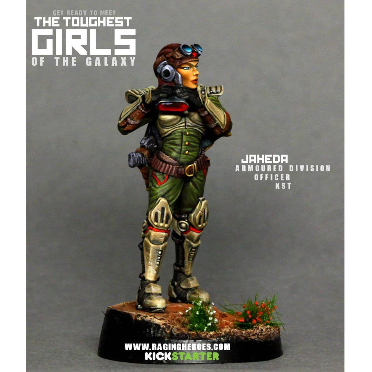 Jaheda Kano, Armoured Division Officer (KST) - Raging Heroes