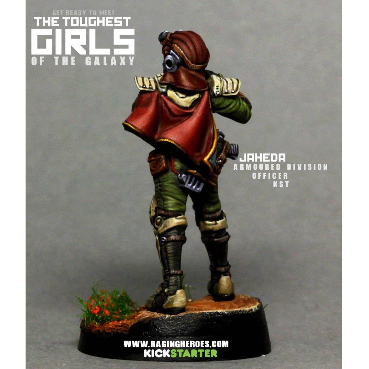 Jaheda Kano, Armoured Division Officer (KST) - Raging Heroes