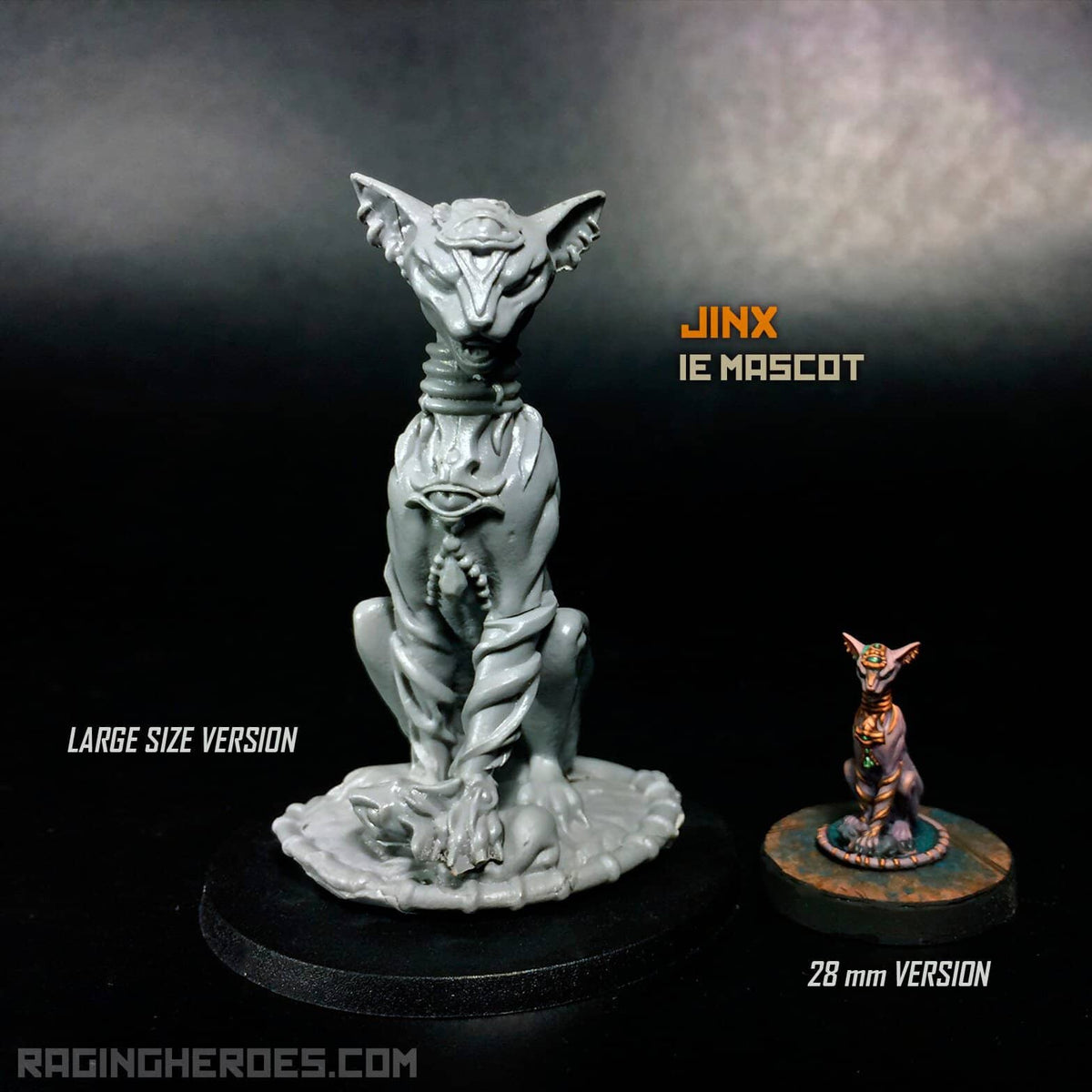 TALL Jinx, IE Mascot - Raging Heroes