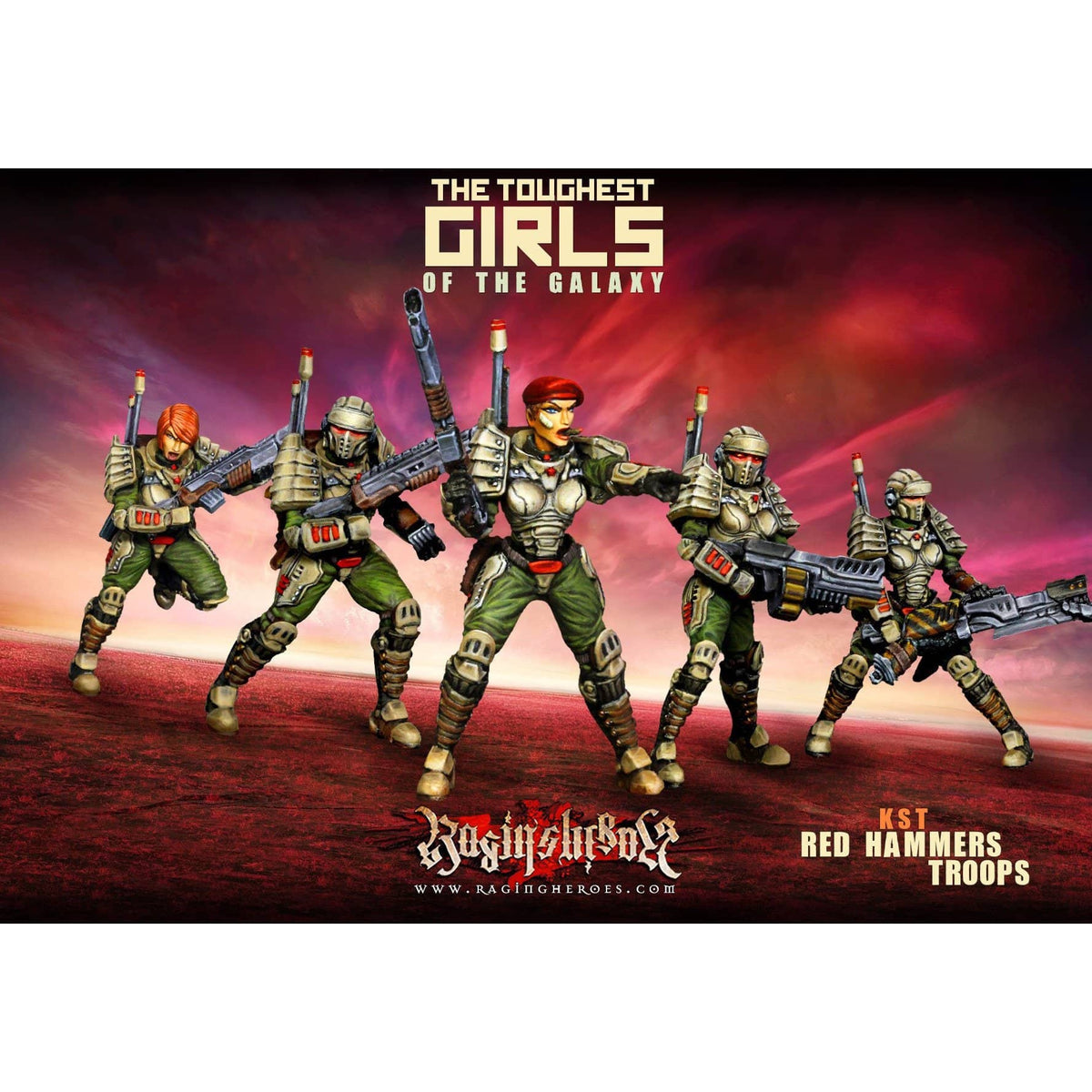 Red Hammers - Troops (KST) - Raging Heroes