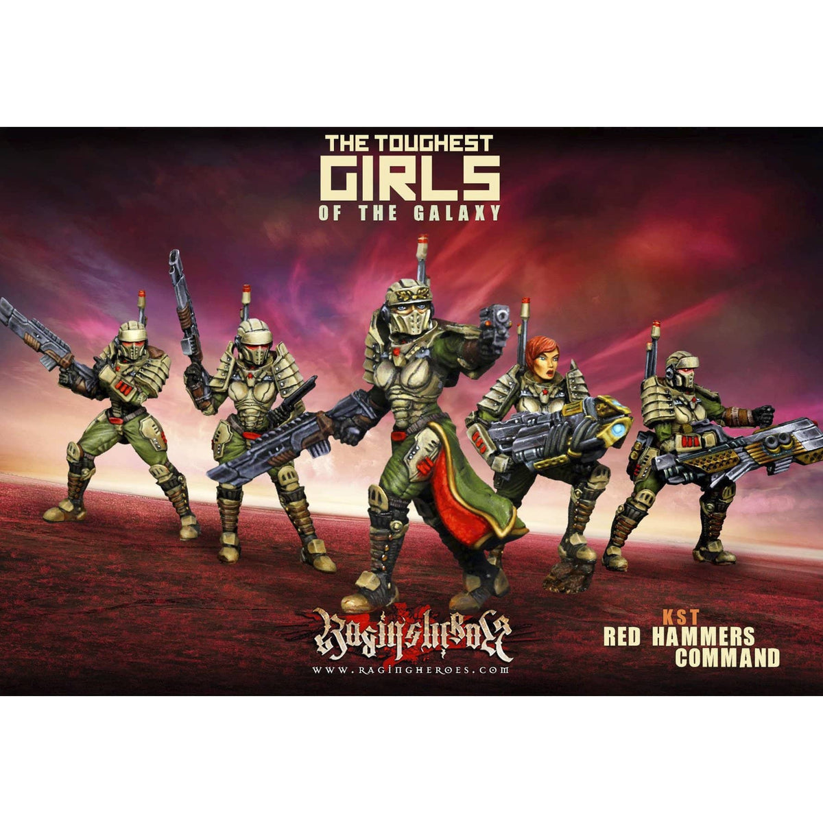 WINTER PACK Kurganova : Red Hammers HQ - Raging Heroes