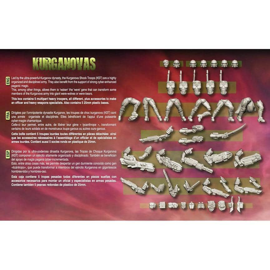 WINTER PACK Kurganova : Red Hammers HQ - Raging Heroes